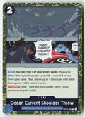 Ocean Current Shoulder Throw OP14-058 Foil Rare Lightly Played