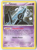 Unown 30/98 Regular Ancient Origins Moderately Played