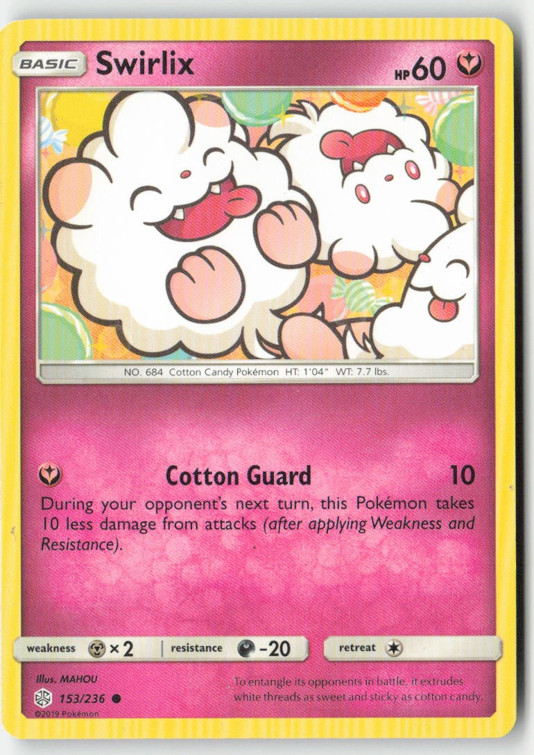 Swirlix 153/236 Regular Cosmic Eclipse Moderately Played