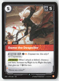 Dame the Despoiler #079/166 - Vendetta - Riftbound - Uncommon - Lightly Played