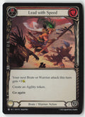 Lead with Speed (Red) #HVY172 - Heavy Hitters - Flesh and Blood - Common - Near Mint