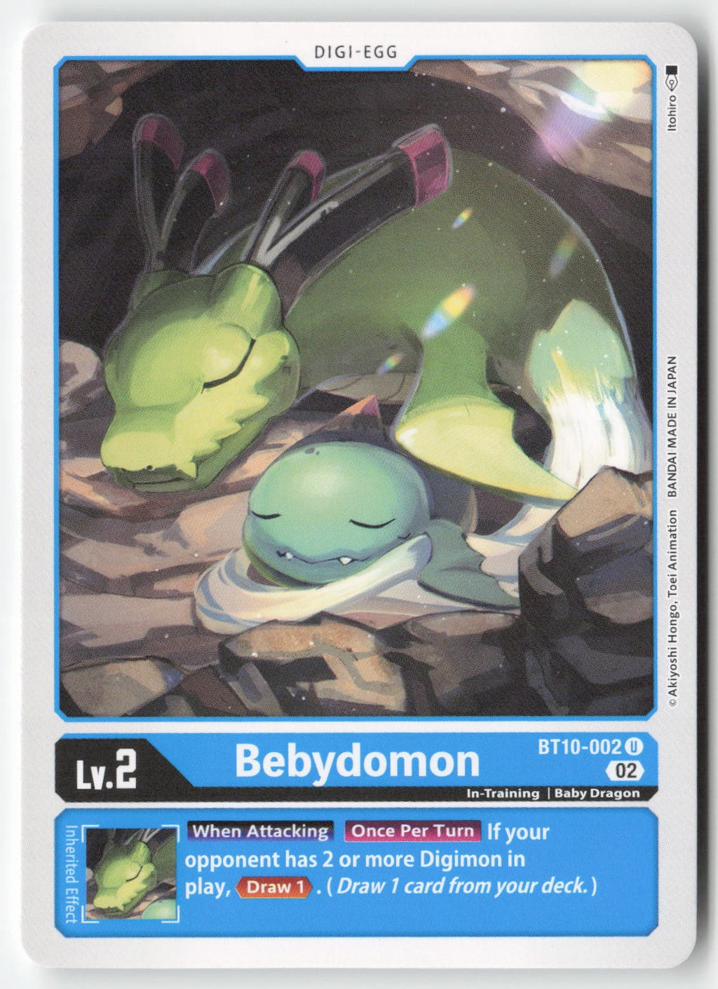 Bebydomon BT10-002 Normal Uncommon Lightly Played