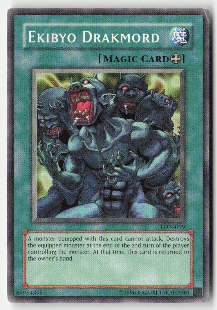 Ekibyo Drakmord LON-099 Unlimited Common Moderately Played