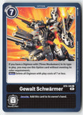 Gewalt Schwarmer BT6-105 Normal Uncommon Lightly Played