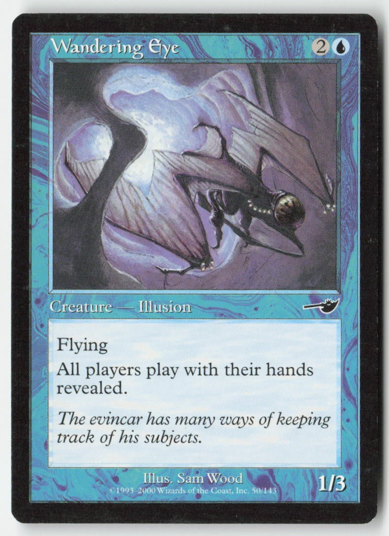 Wandering Eye NEM 50 Common Moderately Played