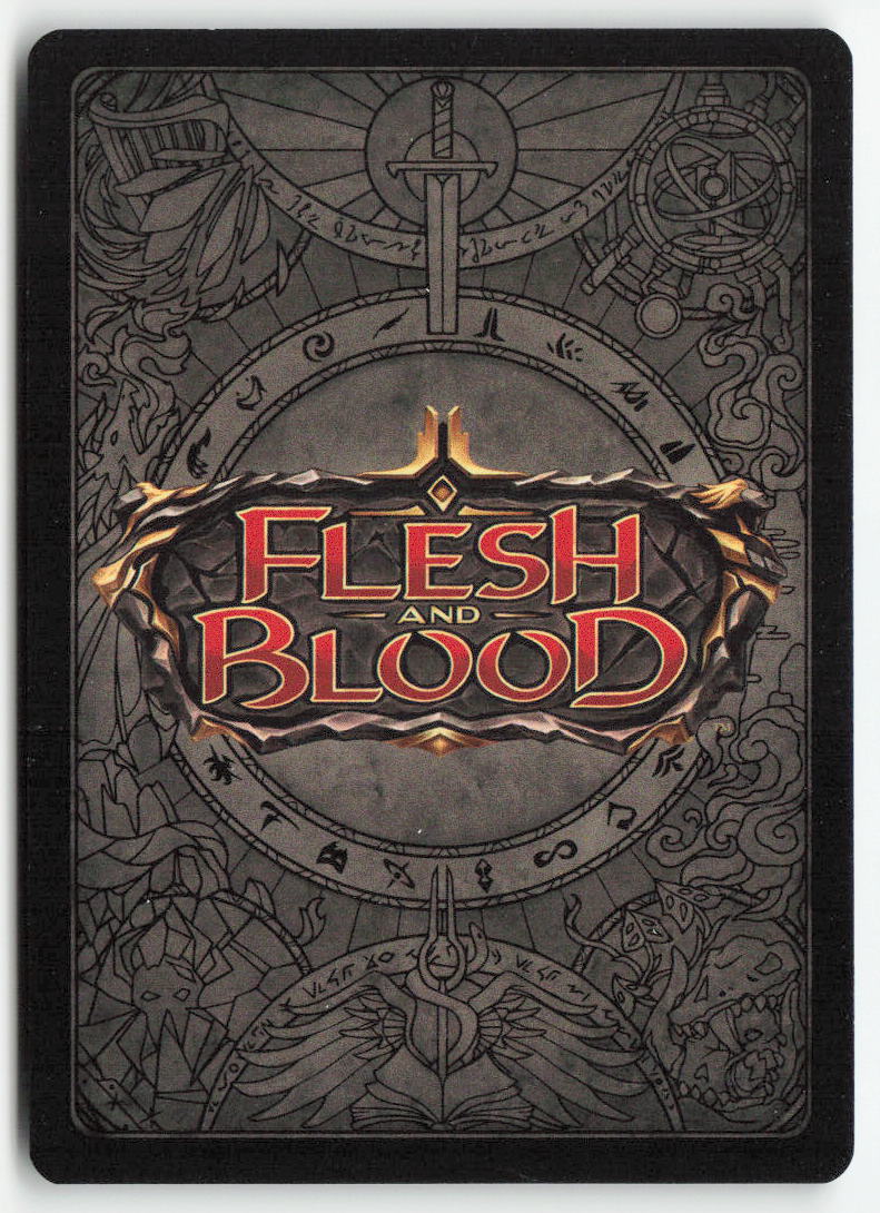 Clash of Might (Yellow) #HVY138 - Heavy Hitters - Flesh and Blood - Rare - Near Mint, Back