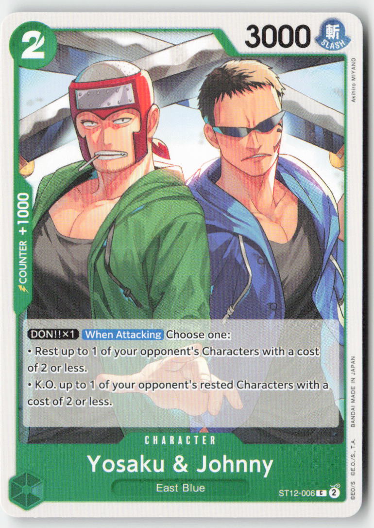 Yosaku & Johnny ST12-006 Normal Common Lightly Played, Front