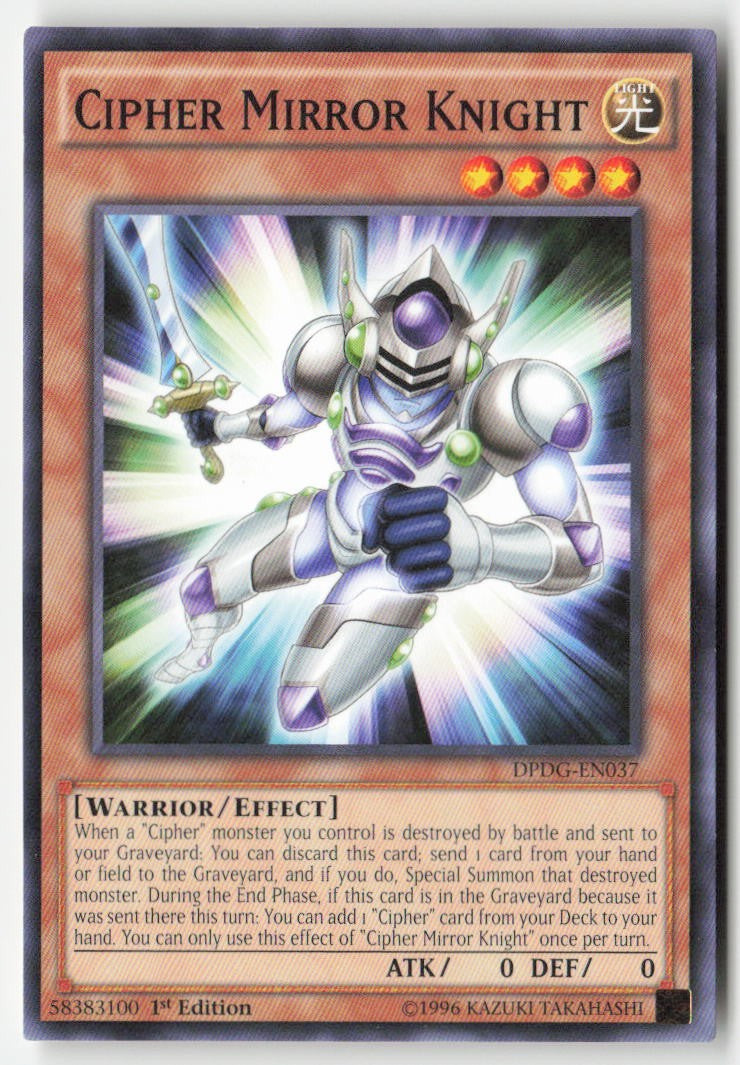 Cipher Mirror Knight DPDG-EN037 1st Edition Common Moderately Played