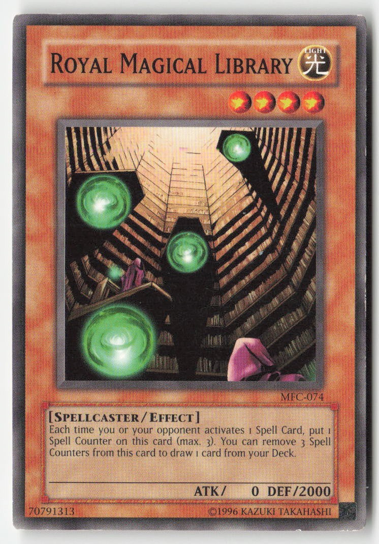 Royal Magical Library MFC-074 Unlimited Common Moderately Played, Front