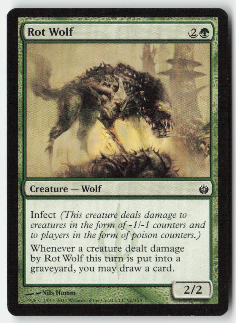 Rot Wolf MBS 90 Common Moderately Played