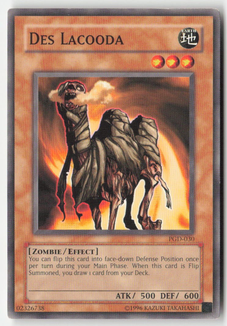 Des Lacooda PGD-030 Unlimited Common Moderately Played, Front