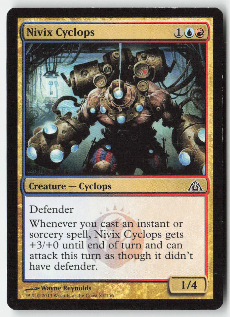 Nivix Cyclops DGM 87 Common Moderately Played