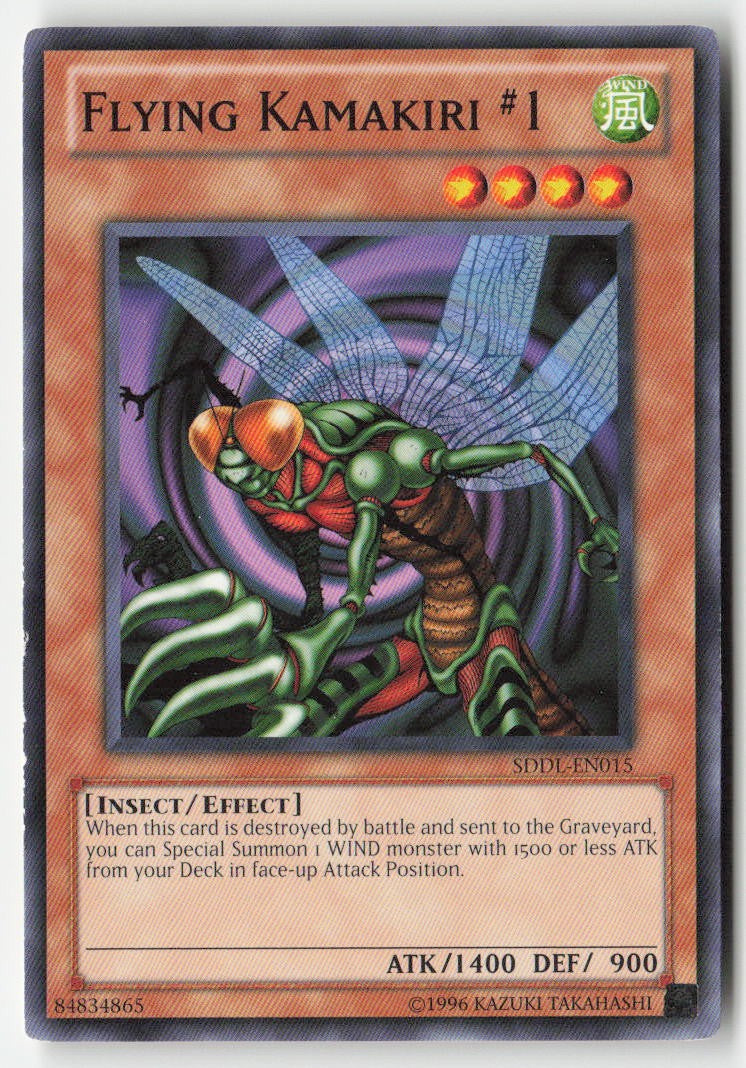 Flying Kamakiri #1 SDDL-EN015 Unlimited Common Moderately Played