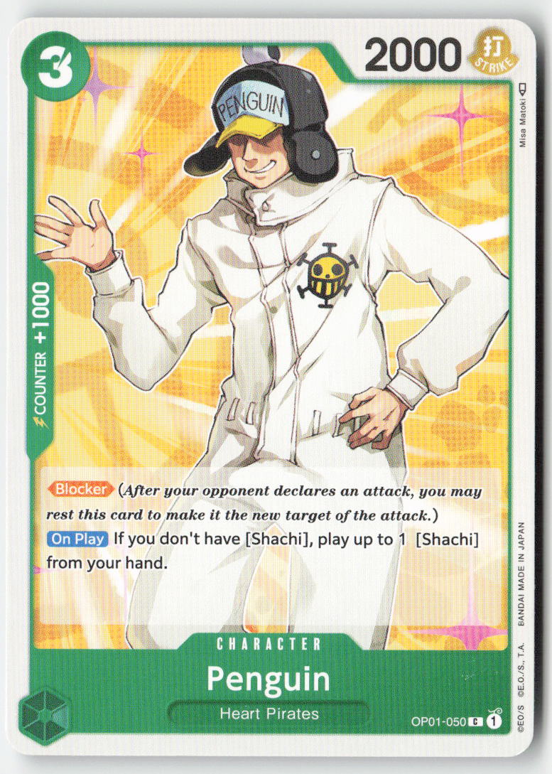 Penguin OP01-050 Normal Common Lightly Played