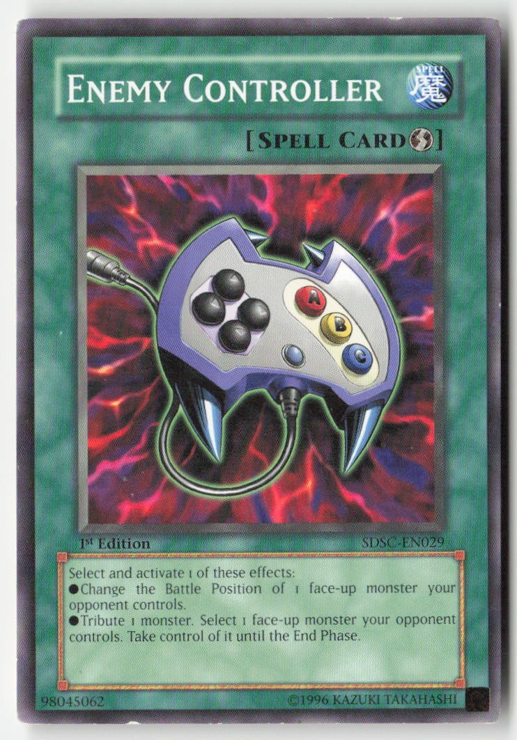 Enemy Controller SDSC-EN029 1st Edition Common Moderately Played