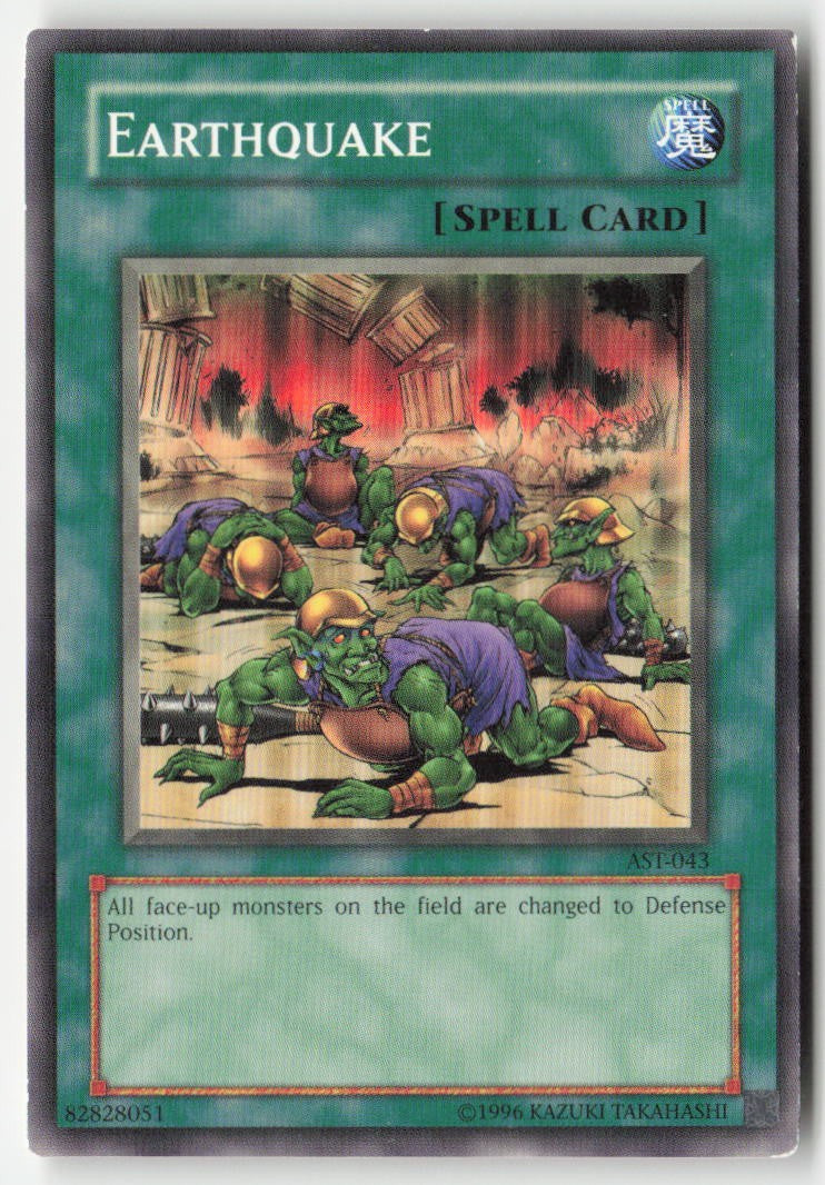 Earthquake AST-043 Unlimited Common Moderately Played