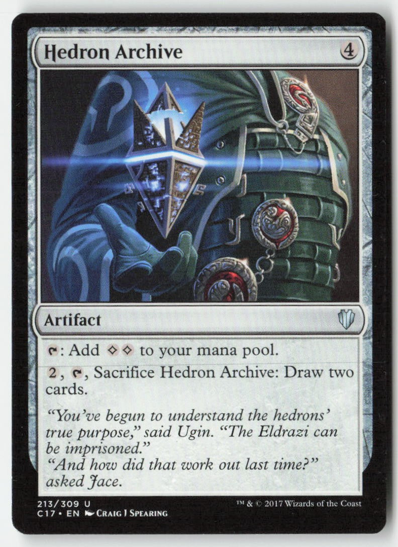 Hedron Archive C17 213 Uncommon Moderately Played