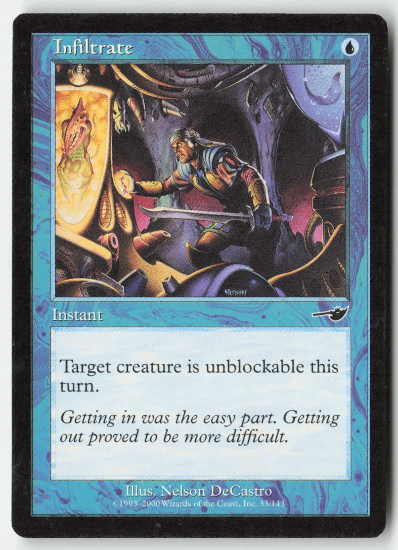 Infiltrate NEM 33 Common Moderately Played