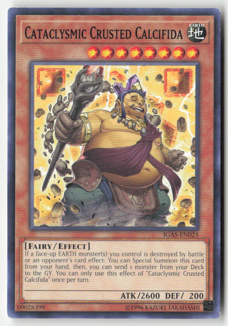 Cataclysmic Crusted Calcifida IGAS-EN025 Unlimited Common Moderately Played