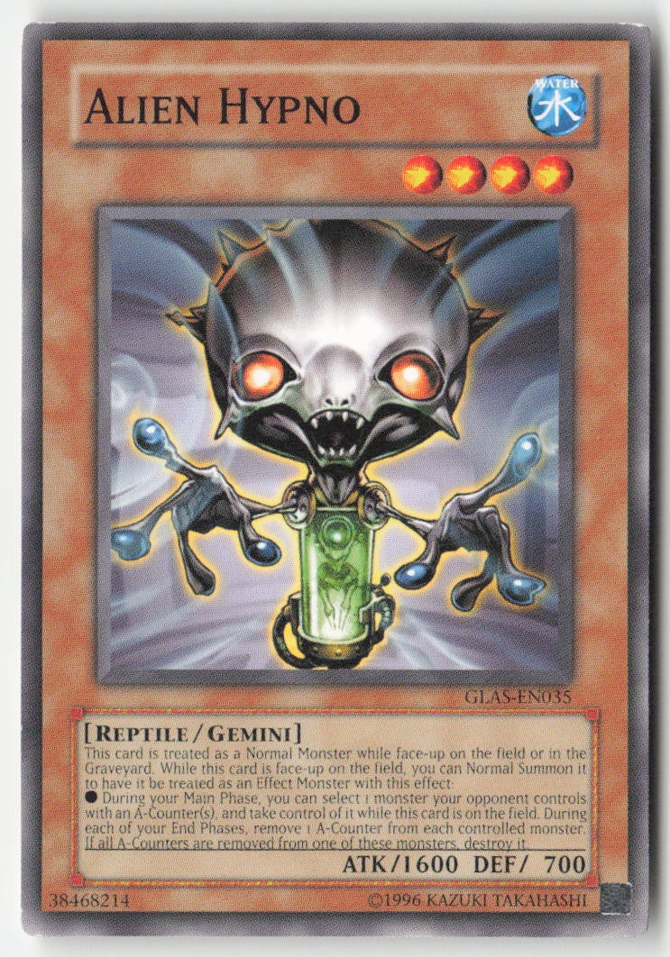 Alien Hypno GLAS-EN035 Unlimited Common Moderately Played