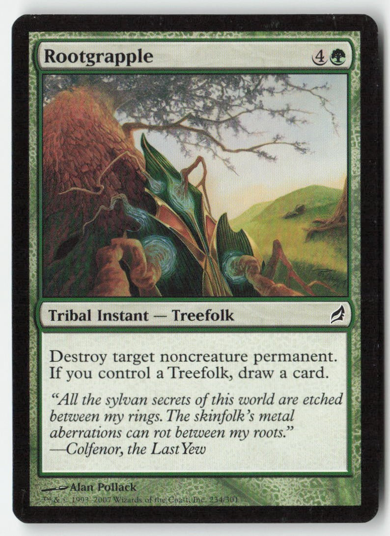 Rootgrapple LRW 234 Common Moderately Played