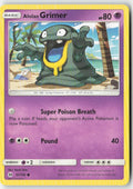 Alolan Grimer 57/149 Regular Sun & Moon Moderately Played