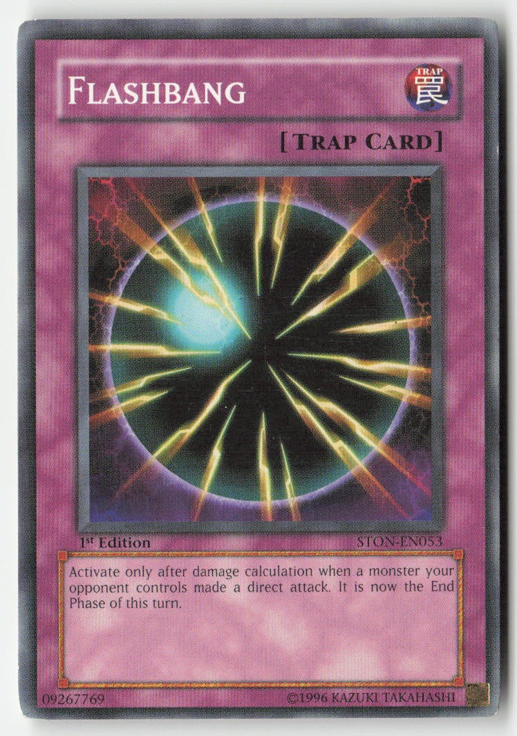 Flashbang STON-EN053 1st Edition Common Moderately Played, Front