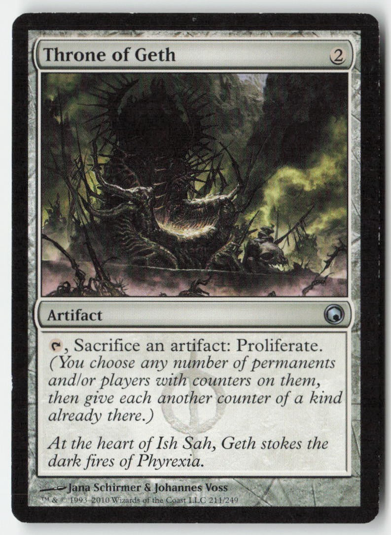 Throne of Geth SOM 211 Uncommon Moderately Played