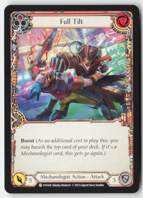 Full Tilt (Red) #EVO168 - Bright Lights - Flesh and Blood - Common - Near Mint