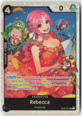 Rebecca OP05-091 Foil Super Rare Lightly Played