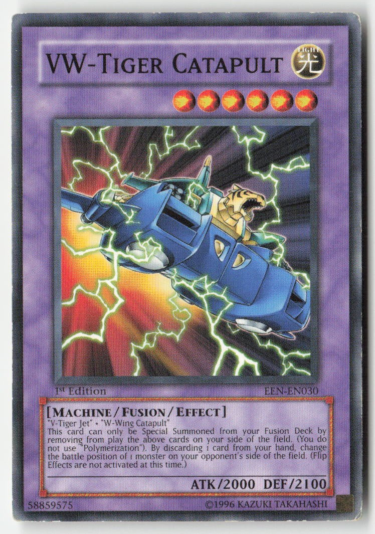 VW-Tiger Catapult EEN-EN030 1st Edition Common Moderately Played, Front