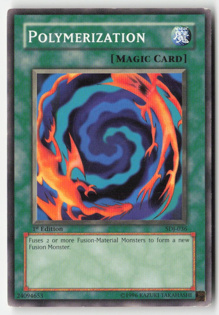 Polymerization SDJ-036 1st Edition Common Moderately Played, Front