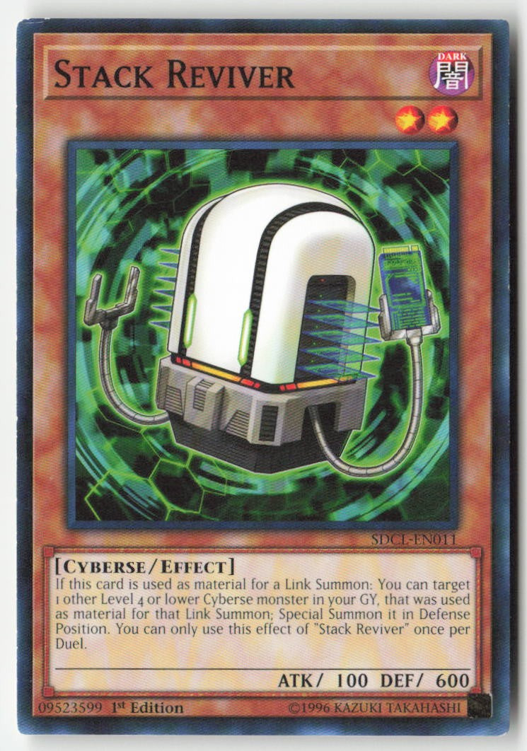 Stack Reviver SDCL-EN011 1st Edition Common Moderately Played
