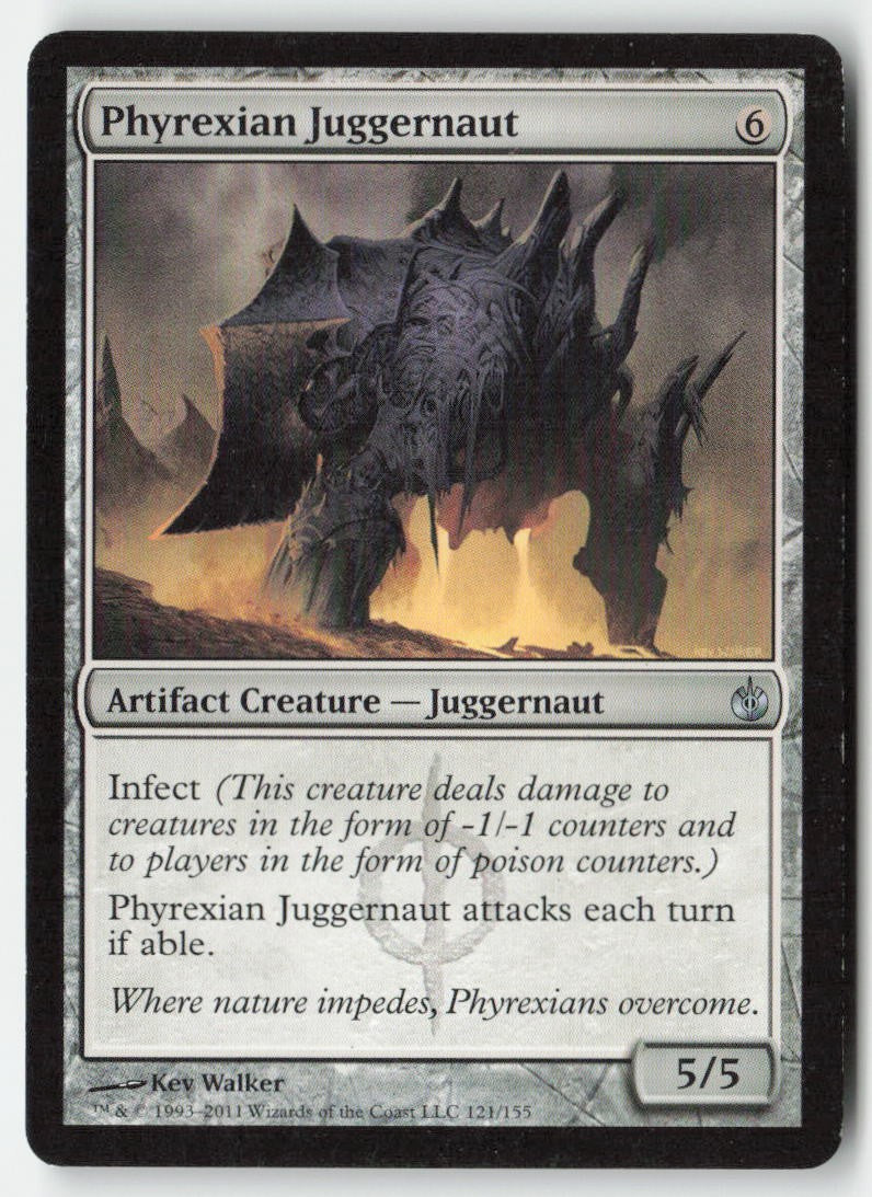 Phyrexian Juggernaut MBS 121 Uncommon Moderately Played