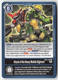 Attack of the Heavy Mobile Digimon! BT9-102 Normal Common Lightly Played