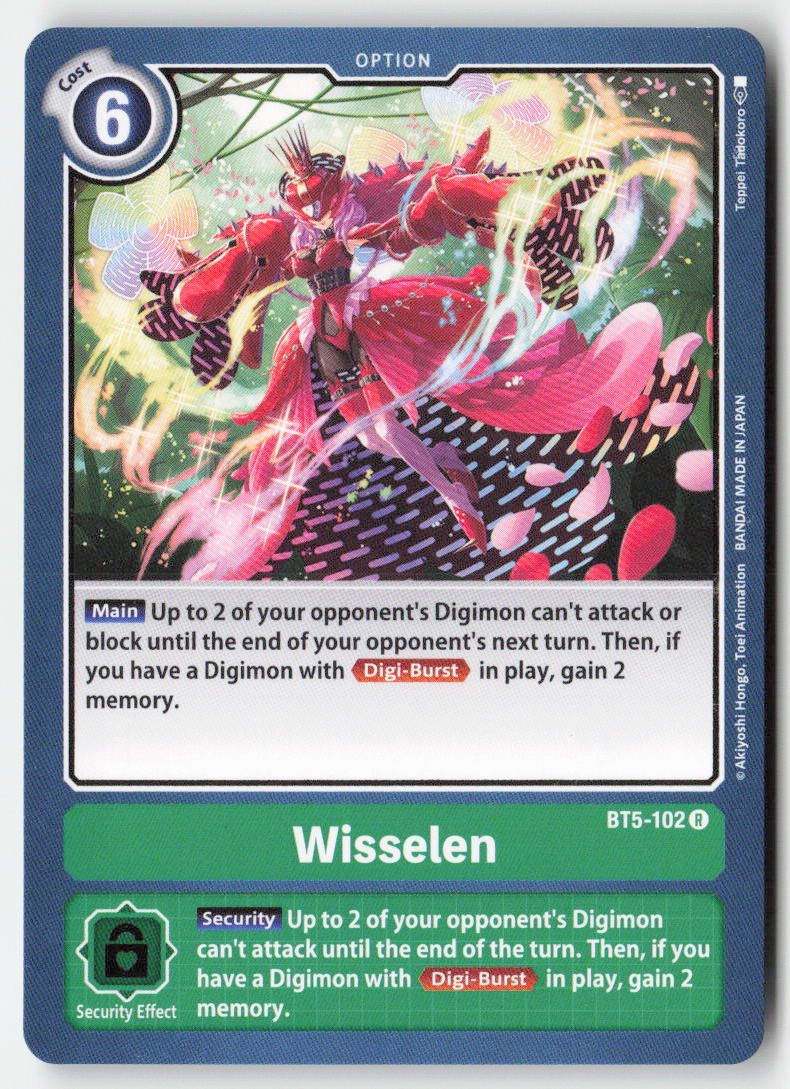 Wisselen BT5-102 Normal Rare Near Mint