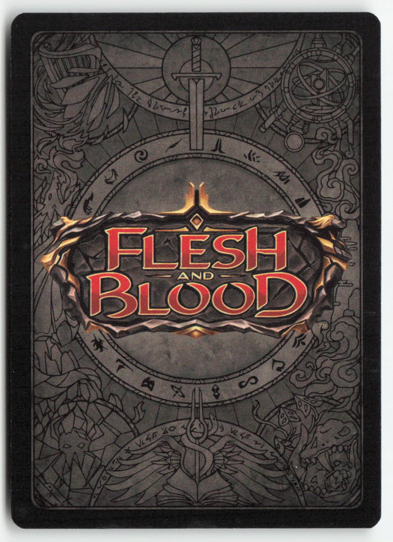 Clash of Might (Yellow) #HVY138 - Heavy Hitters - Flesh and Blood - Rare - Near Mint, Back
