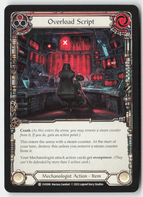 Overload Script #EVO096 - Bright Lights - Flesh and Blood - Common - Near Mint