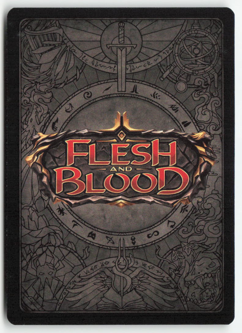 Reinforce the Line (Red) #HVY219 - Heavy Hitters - Flesh and Blood - Rare - Near Mint, Back