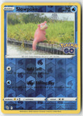 Slowpoke 019/78 Reverse Holo Pokémon GO Moderately Played