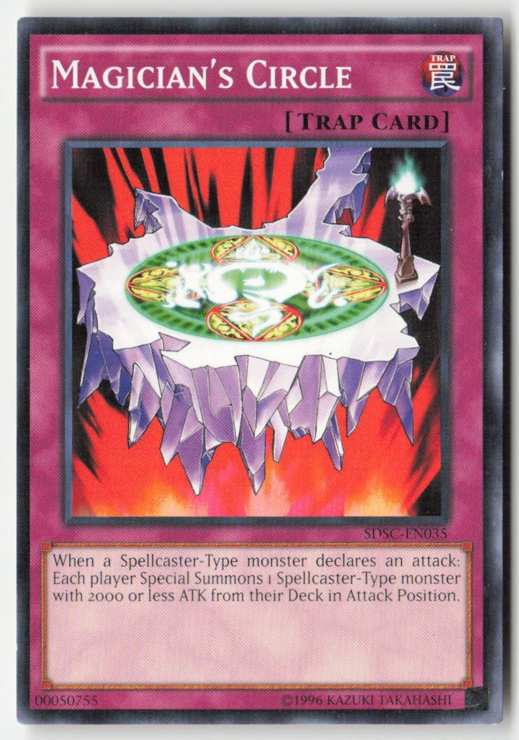 Magician's Circle SDSC-EN035 Unlimited Common Moderately Played, Front