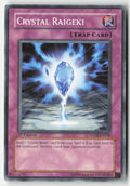 Crystal Raigeki FOTB-EN048 1st Edition Common Moderately Played