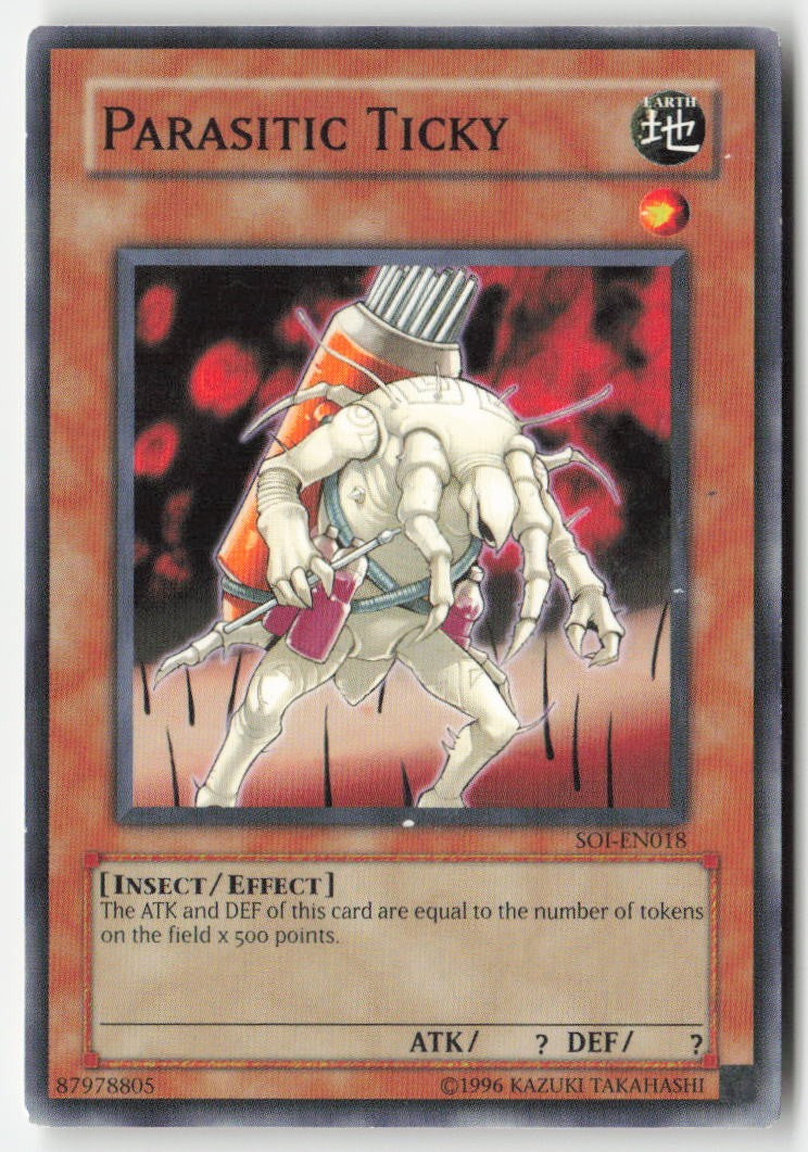 Parasitic Ticky SOI-EN018 Unlimited Common Moderately Played, Front
