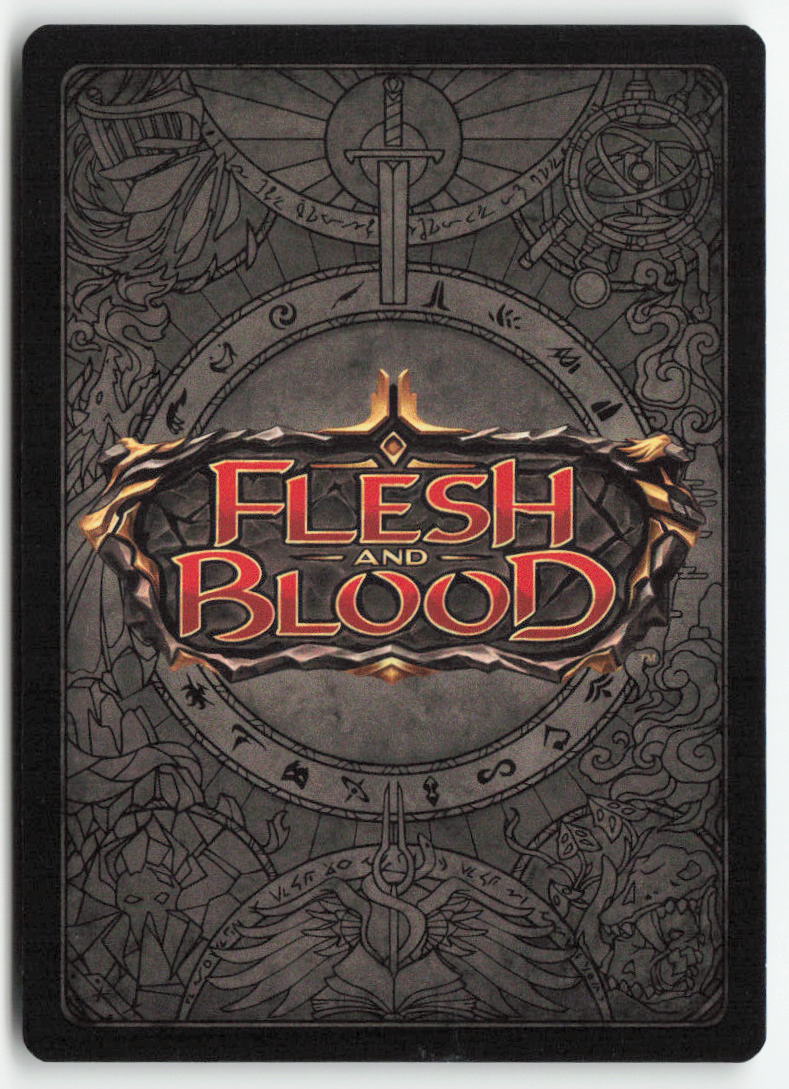 Cut the Deck (Yellow) #HVY107 - Heavy Hitters - Flesh and Blood - Rare - Near Mint, Back