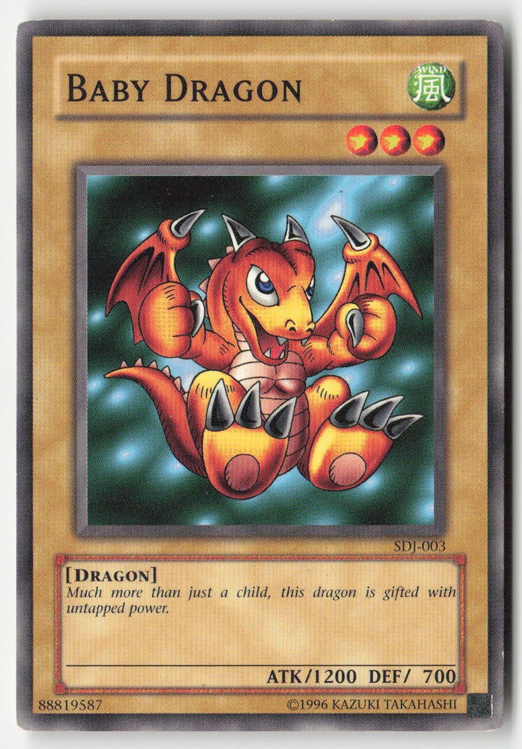 Baby Dragon SDJ-003 Unlimited Common Moderately Played