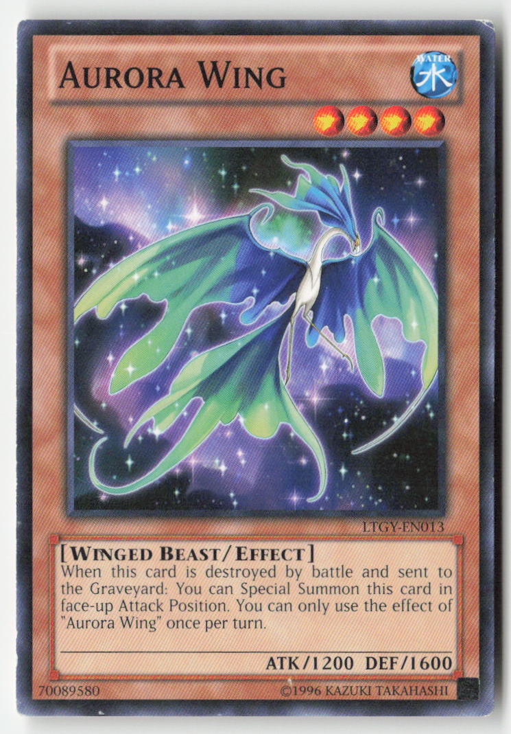 Aurora Wing LTGY-EN013 Unlimited Common Moderately Played, Front