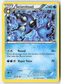 Seismitoad 42/113 Regular Legendary Treasures Moderately Played