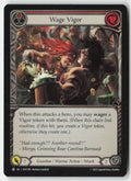Wage Vigor (Red) #HVY189 - Heavy Hitters - Flesh and Blood - Common - Near Mint