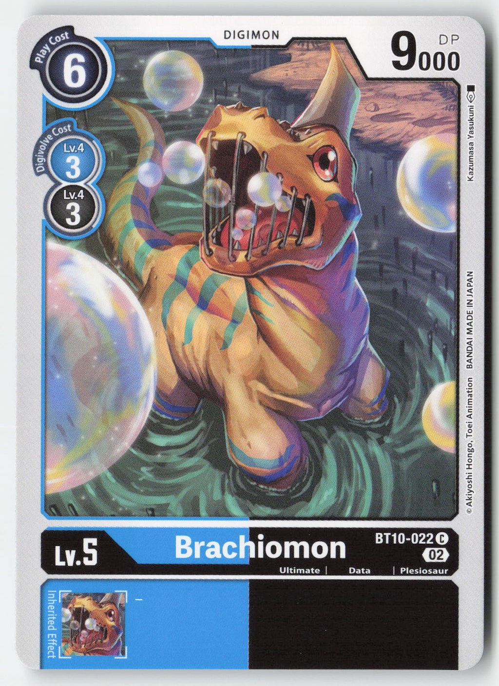 Brachiomon BT10-022 Normal Common Lightly Played