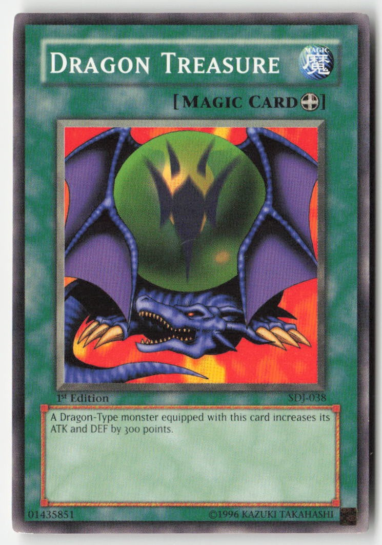 Dragon Treasure SDJ-038 1st Edition Common Moderately Played